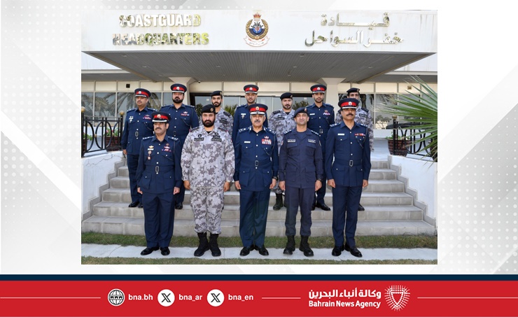 نائب رئيس الأمن العام يستقبل قائد قوة الواجب المختلطة